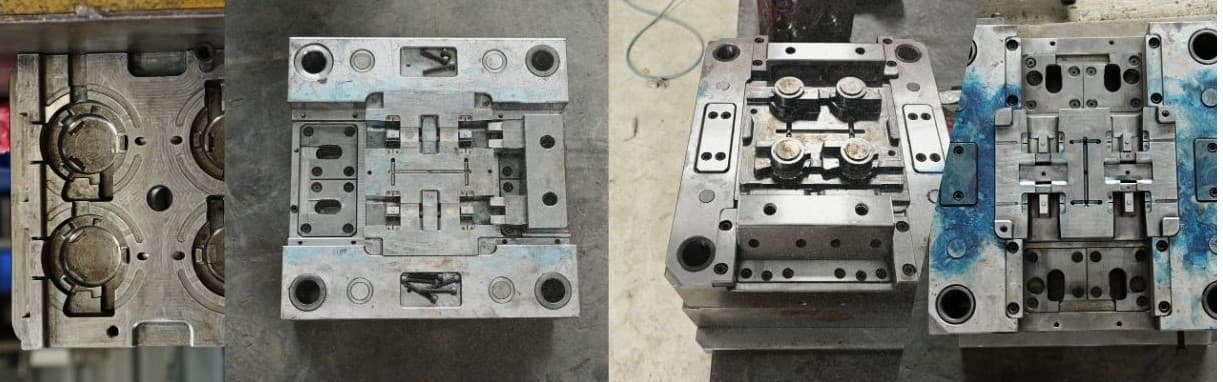 Close-up of precision engineered components